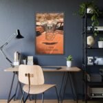 V-Twin Motorcycle Engine Framed Poster — 'Road Warrior Memory' Vintage Bike Wall Art - Image 11