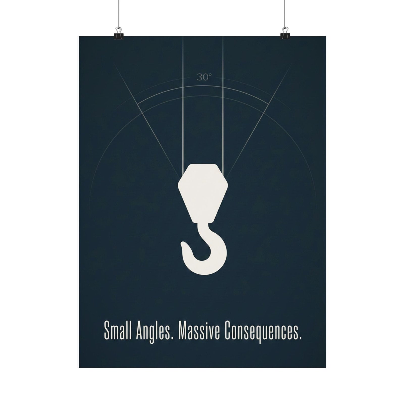 Small Angles Massive Consequences Poster - Image 9
